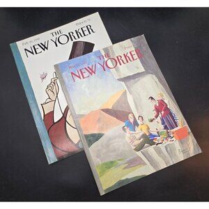 The New Yorker Magazines February 26 & May 21 1990 Editions Collectibles CM2214